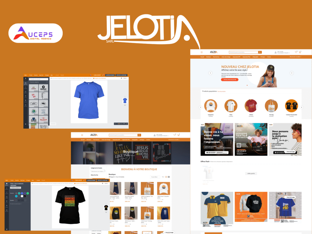 Développement Web - Création de site E-commerce - Auceps Digital agency